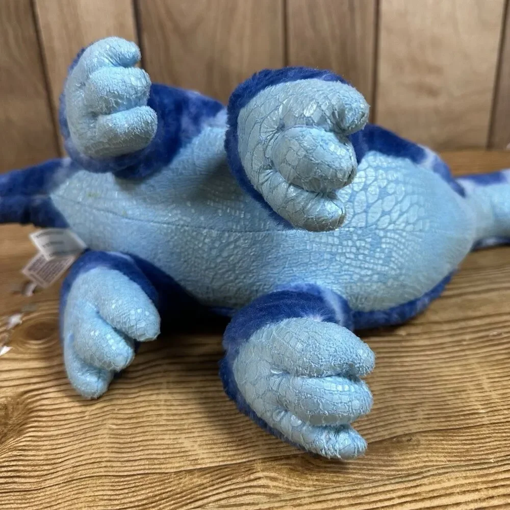 Aurora Blue Dinosaur Plush 14”‎ Stuffed Brontosaurus Sauropod Soft Toy